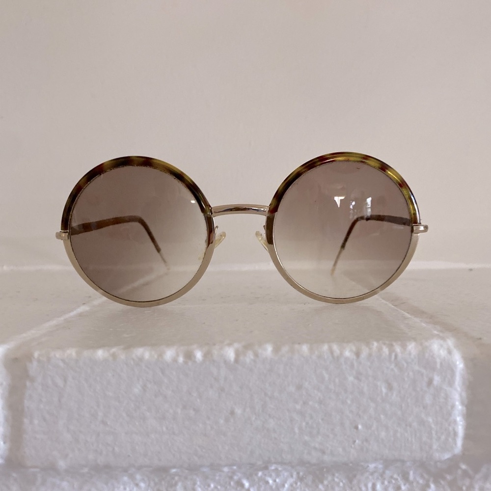 Cutler and Gross round sunglasses